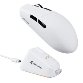 ATTACK SHARK G3 PRO (White) Souris ATTACK SHARK, Ultra Pc Gamer Maroc