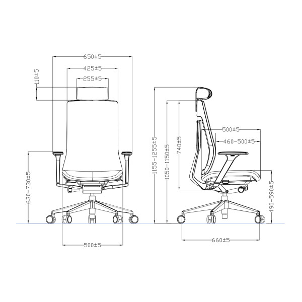SKILLCHAIRS Ergo Torino Chaise ergonomique SKILLCHAIRS, Ultra Pc Gamer Maroc