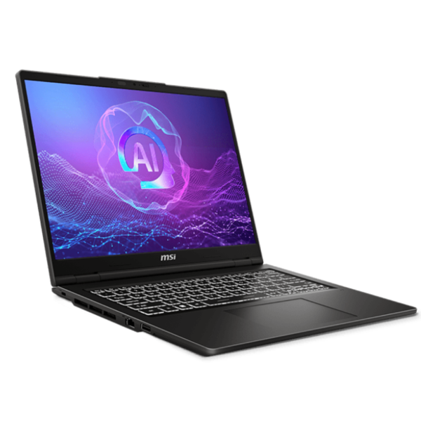 MSI Venture 14 AI A2HMG-036MA Intel Ultra 7-255H/16Go DDR5/1TB SSD/14" 120Hz 2.8k /Win11 - Noir Classic PC Portables Gamer MS...