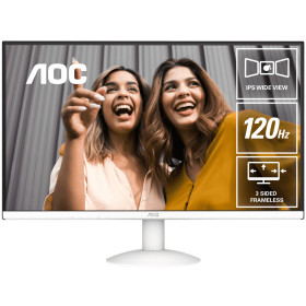 AOC 27B30H3 27" IPS 120Hz 1ms Blanc Moniteurs Gamer AOC, Ultra Pc Gamer Maroc