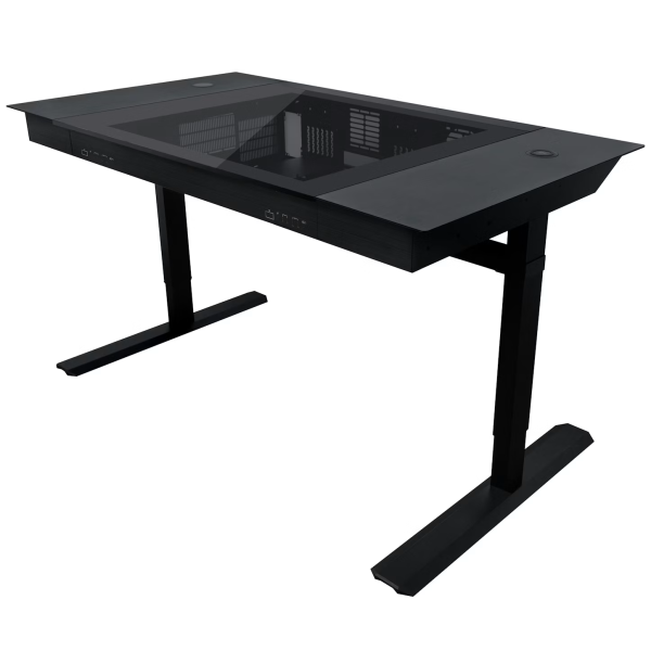 Lian li DK07X Desk Case Bureaux motorisés Lian Li, Ultra Pc Gamer Maroc