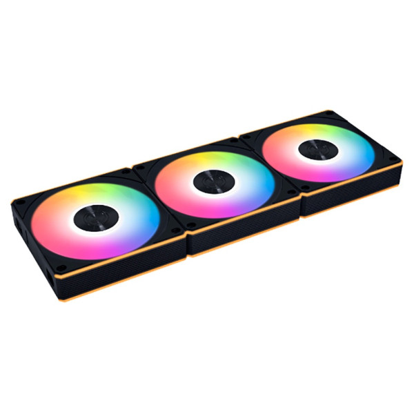 Lian Li UNI Fan CL Wireless Reverse 120 Black (Triple Pack) Ventilateurs boîtier Lian Li, Ultra Pc Gamer Maroc