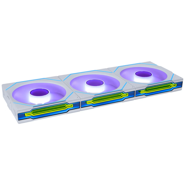 Lian Li UNI Fan SL-Infinity Wireless 120 White (Triple Pack) Ventilateurs boîtier Lian Li, Ultra Pc Gamer Maroc