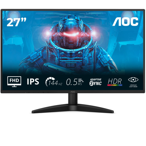 AOC 27B36X 27" IPS 144Hz 0.5ms Moniteurs Gamer AOC, Ultra Pc Gamer Maroc