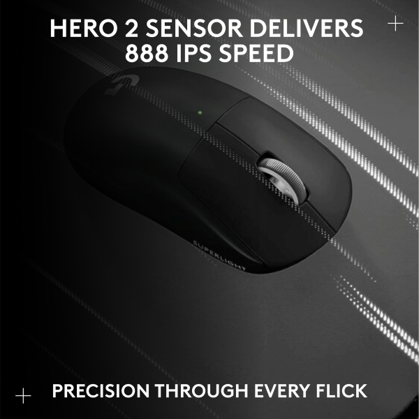 Logitech Pro X Superlight 2c Noir Souris Logitech, Ultra Pc Gamer Maroc