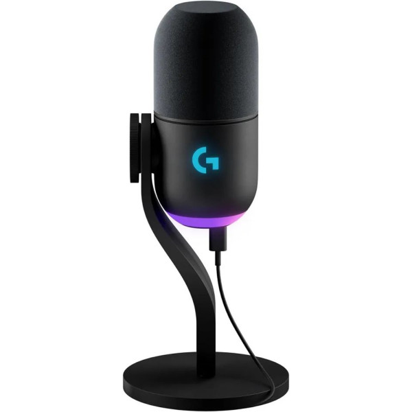 Logitech Yeti GX Dynamic RGB Gaming Noir Microphones Logitech, Ultra Pc Gamer Maroc