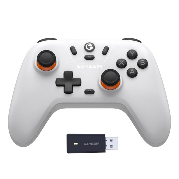 GameSir Nova Lite 2.4G Wireless Controller (Stellar White) Périphériques de jeu GameSir, Ultra Pc Gamer Maroc