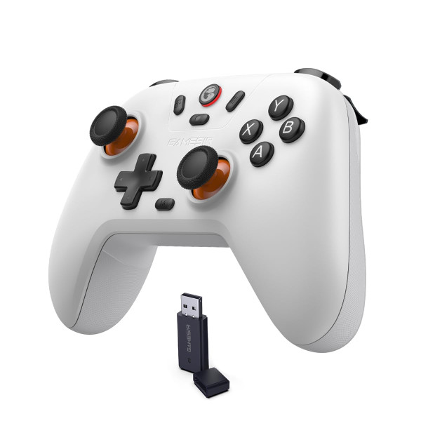 GameSir Nova Lite 2.4G Wireless Controller (Stellar White) Périphériques de jeu GameSir, Ultra Pc Gamer Maroc