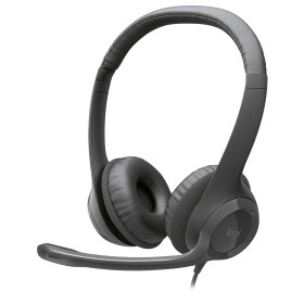 Logitech H390 USB-C Black Casques Logitech, Ultra Pc Gamer Maroc