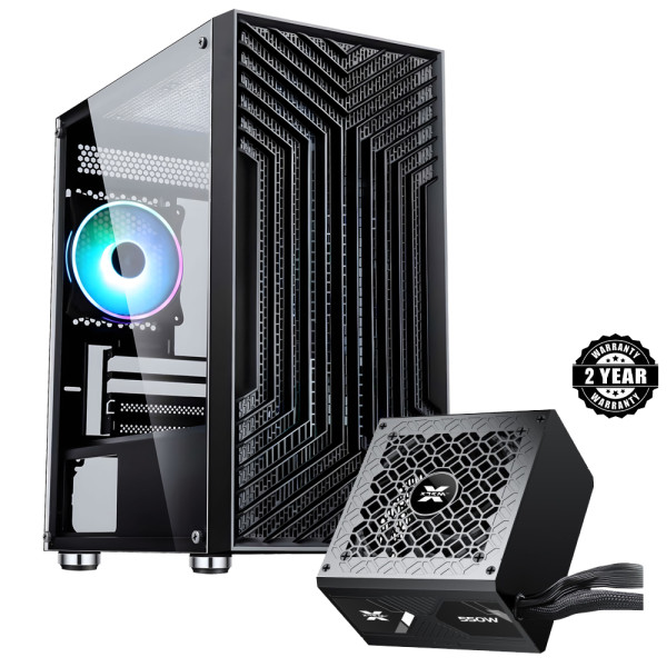 XTRMLAB LYNX + XTRMLAB XP-650B 80+ BRONZE 650W ( 2 ANS GARANTIE ) Les Moyennes Tours XTRMLAB, Ultra Pc Gamer Maroc