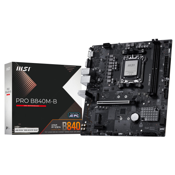MSI PRO B840M-B Socket AM5 MSI, Ultra Pc Gamer Maroc