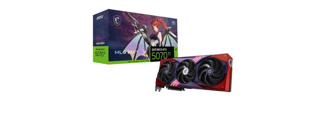 MSI GeForce RTX 5070 Ti 16Go MLG Edition OC