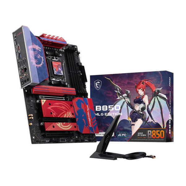 MSI B850 MLG Edition Socket AM5 MSI, Ultra Pc Gamer Maroc