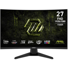 MSI MAG 275CF X24 27" 240Hz Curved Moniteurs Gamer MSI, Ultra Pc Gamer Maroc