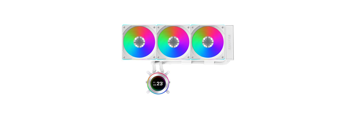 Lian Li HydroShift II LCD-C 360R (White) Kits Watercooling Lian Li