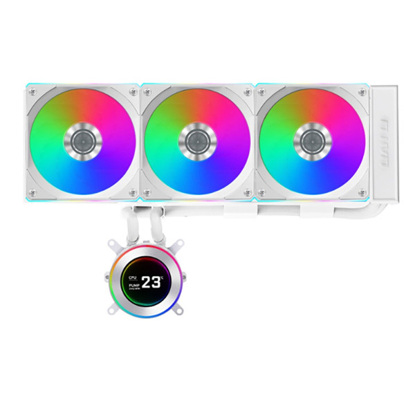 Lian Li HydroShift II LCD-C 360R (White) Kits Watercooling Lian Li, Ultra Pc Gamer Maroc