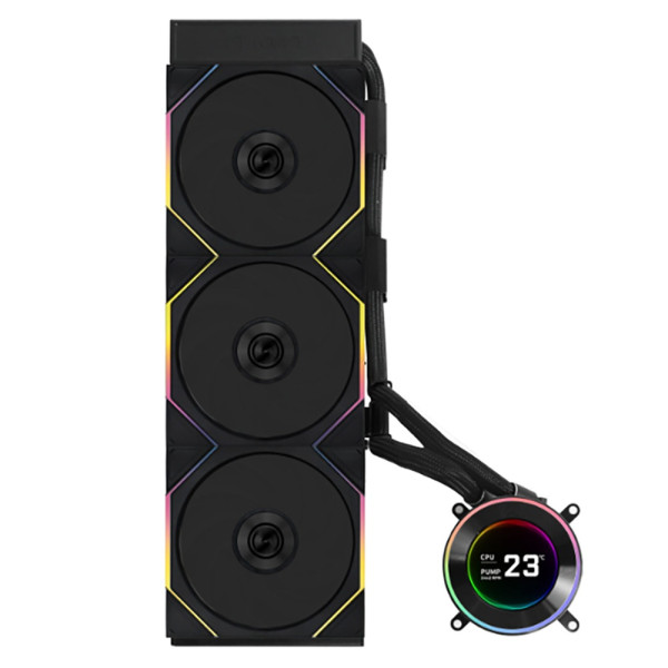 Lian Li HydroShift II LCD-C 360TL (Black) Kits Watercooling Lian Li, Ultra Pc Gamer Maroc