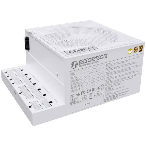 Lian Li Edge 850 80PLUS GOLD 850W (White) Entre 800 W et 899 W Lian Li, Ultra Pc Gamer Maroc