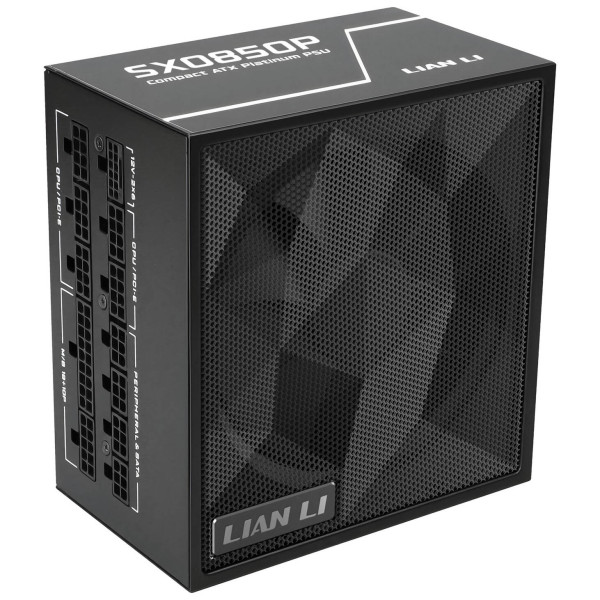 Lian Li SX 850P Series 80PLUS PLATINUM 850W (Black) Entre 800 W et 899 W Lian Li, Ultra Pc Gamer Maroc