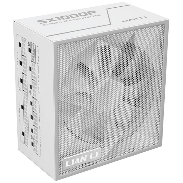 Lian Li SX 1000P Series 80PLUS PLATINUM 1000W (White) Plus de 900 W Lian Li, Ultra Pc Gamer Maroc