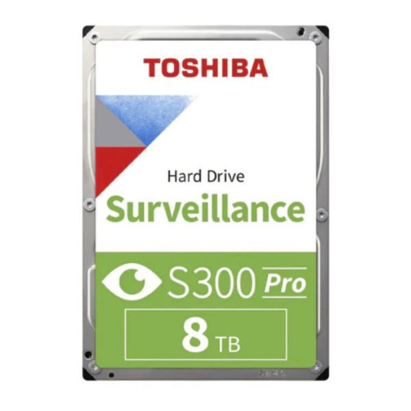 Toshiba S300 Pro Surveillance 3.5" 8TB Disques durs internes Toshiba, Ultra Pc Gamer Maroc