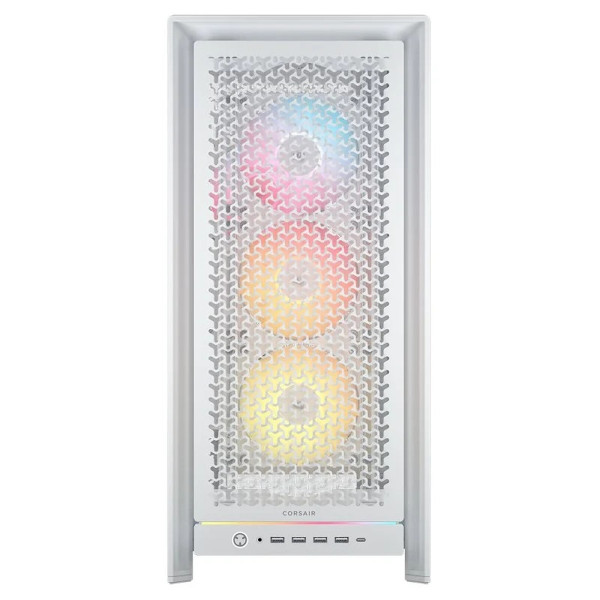 Corsair Frame 5000D RS ARGB (Blanc) Les Moyennes Tours Corsair, Ultra Pc Gamer Maroc