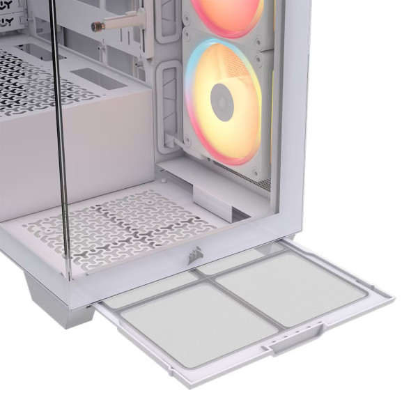 Corsair 3500X RS-R ARGB (Blanc) Les Moyennes Tours Corsair, Ultra Pc Gamer Maroc