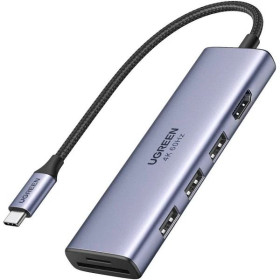 Ugreen Hub USB-C 6 en 1 4K Connectique UGREEN, Ultra Pc Gamer Maroc