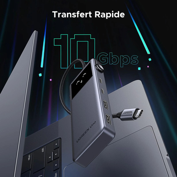 Ugreen HUB 6-in-1 USB-C Connectique UGREEN, Ultra Pc Gamer Maroc