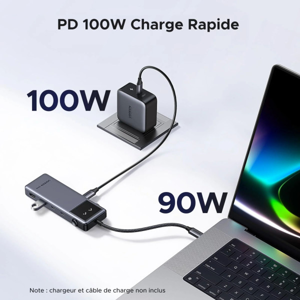 Ugreen HUB 6-in-1 USB-C Connectique UGREEN, Ultra Pc Gamer Maroc