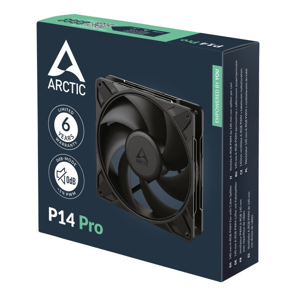 Arctic P14 Pro Noir Ventilateurs boîtier Arctic, Ultra Pc Gamer Maroc