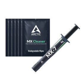 Arctic MX-7 (4 grammes) + MX Cleaner x6 Pâte thermique PC Arctic, Ultra Pc Gamer Maroc