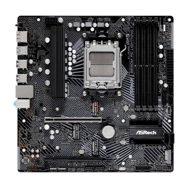 ASRock B650M PG Lightning Socket AM5 ASRock, Ultra Pc Gamer Maroc
