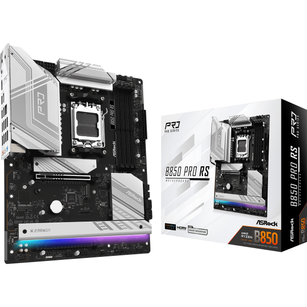 ASRock B850 Pro RS Socket AM5 ASRock, Ultra Pc Gamer Maroc