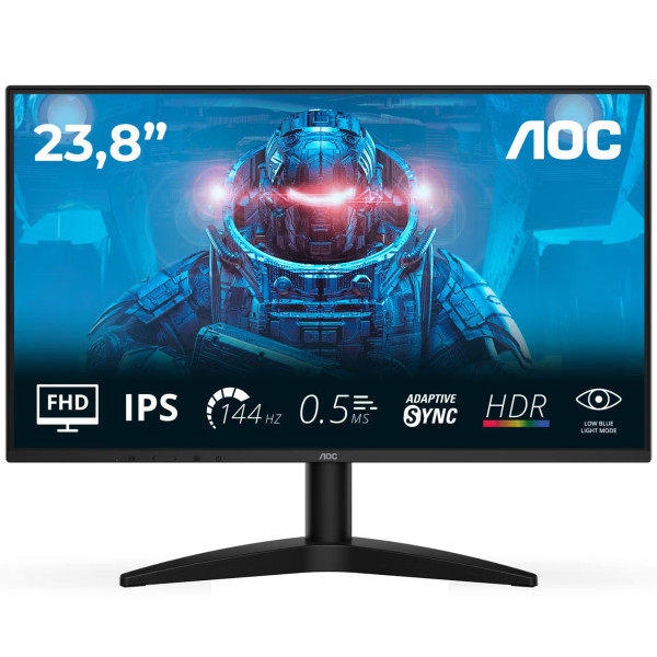AOC 24B36X 23.8" IPS 0.5ms 144Hz Moniteurs Gamer AOC, Ultra Pc Gamer Maroc