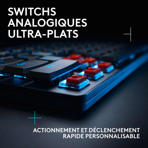 Logitech G G515 RAPID TKL Noir Claviers Logitech, Ultra Pc Gamer Maroc