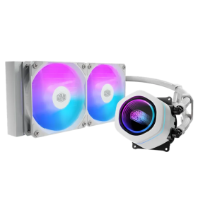 Cooler Master MasterLiquid Core Nex 240 White Kits Watercooling Cooler Master, Ultra Pc Gamer Maroc