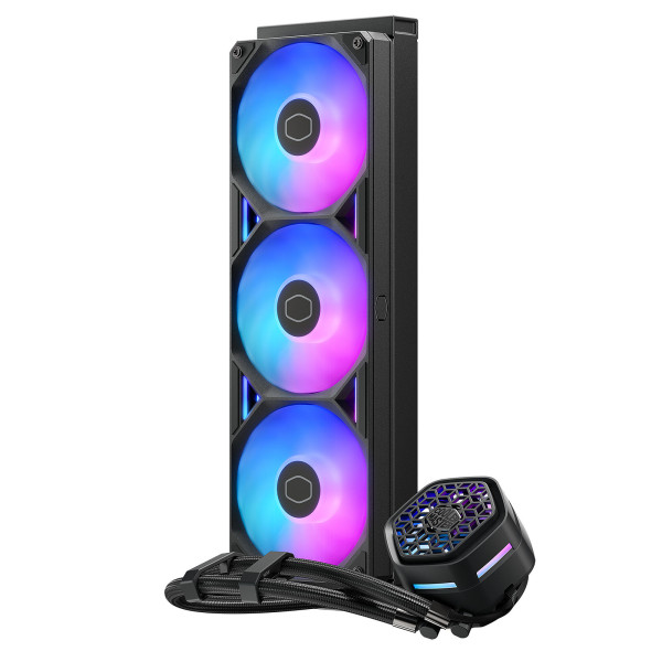 Cooler Master MasterLiquid 360 Atmos II VRM ARGB Noir Kits Watercooling Cooler Master, Ultra Pc Gamer Maroc