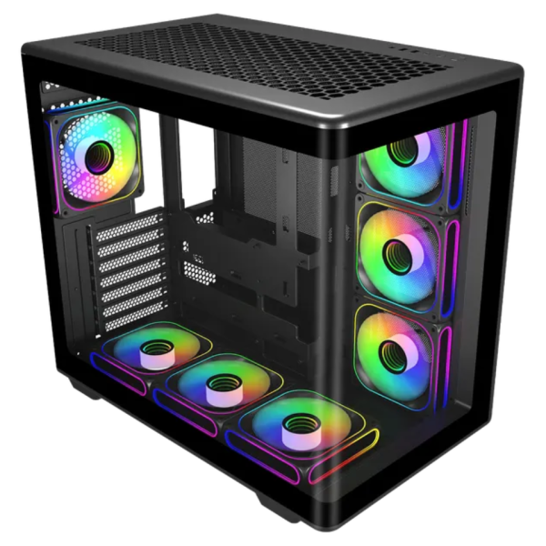 Cooler Master Elite 600 ARGB Black (7*ARGB) Les Moyennes Tours Cooler Master, Ultra Pc Gamer Maroc