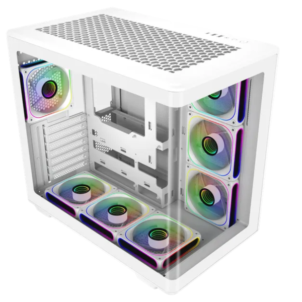 Cooler Master Elite 600 ARGB White (7*ARGB) Les Moyennes Tours Cooler Master, Ultra Pc Gamer Maroc