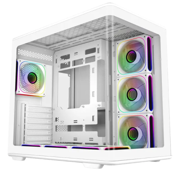 Cooler Master Elite 600 ARGB White (7*ARGB) Les Moyennes Tours Cooler Master, Ultra Pc Gamer Maroc