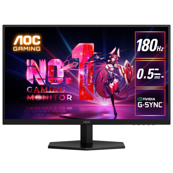 AOC Q27G40E 27" Fast IPS 0.5ms 180 Hz Moniteurs Gamer AOC, Ultra Pc Gamer Maroc