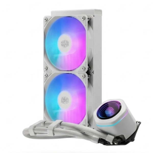 Cooler Master MasterLiquid Core Nex 240 White Kits Watercooling Cooler Master, Ultra Pc Gamer Maroc