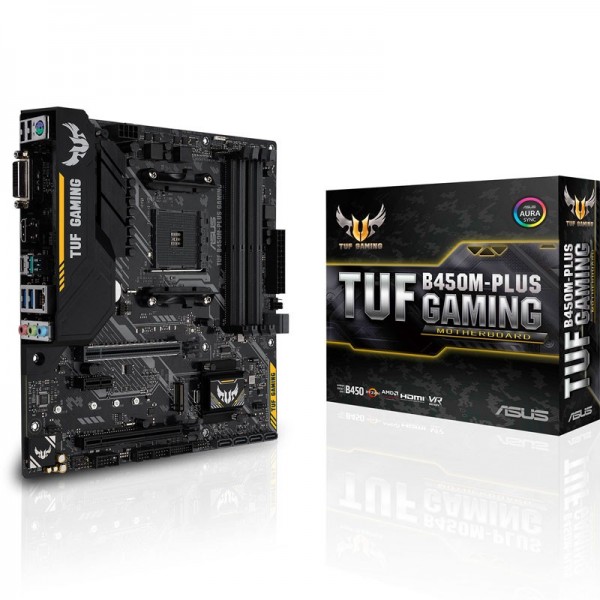 ASUS TUF B450M-PLUS GAMING Cartes mères ASUS, Ultra Pc Gamer Maroc