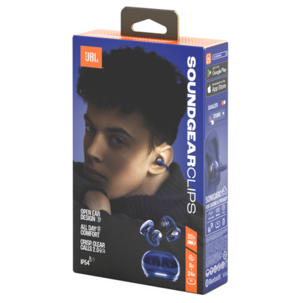 JBL Ecouteurs Soundgear Clips Bleu Casques JBL, Ultra Pc Gamer Maroc