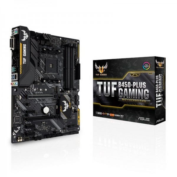 ASUS TUF B450-PLUS GAMING Cartes mères ASUS, Ultra Pc Gamer Maroc