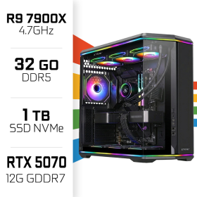 PC Gamer UltraPC Ryzen 9 7900X/1TB SSD/32GB DDR5/RTX5070 AMD Ryzen 9 UltraPC, Ultra Pc Gamer Maroc