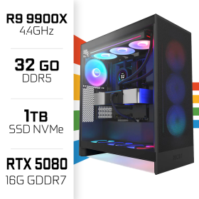 PC Gamer UltraPC Ryzen 9 9900X/1TB SSD/32GB DDR5/RTX5080 AMD Ryzen 9 UltraPC, Ultra Pc Gamer Maroc