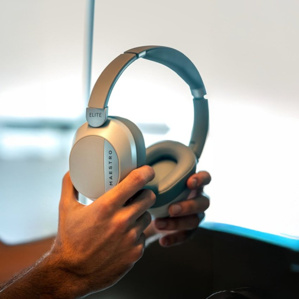 Maestro ELITE Bluetooth Casque - Cream Casques Goui, Ultra Pc Gamer Maroc