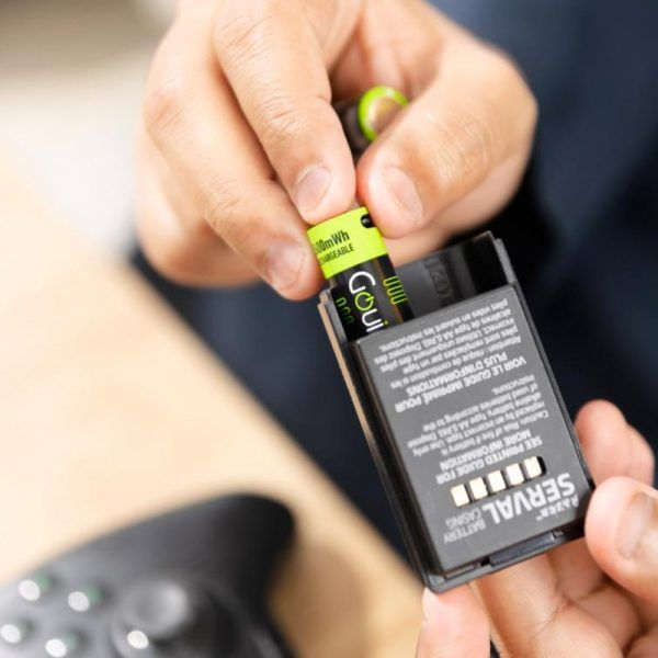 Goui Rechargeable AAA Battery (2Pcs) Noir Power bank Goui, Ultra Pc Gamer Maroc
